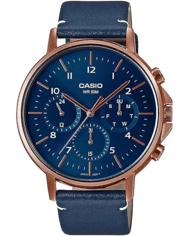 ZEGAREK MĘSKI CASIO MTP-E321RL-2A (zd190a) + BOX
