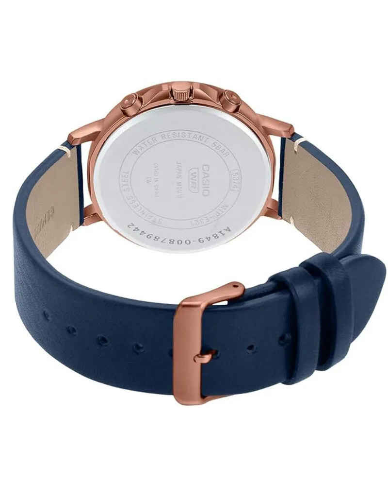 ZEGAREK MĘSKI CASIO MTP-E321RL-2A (zd190a) + BOX