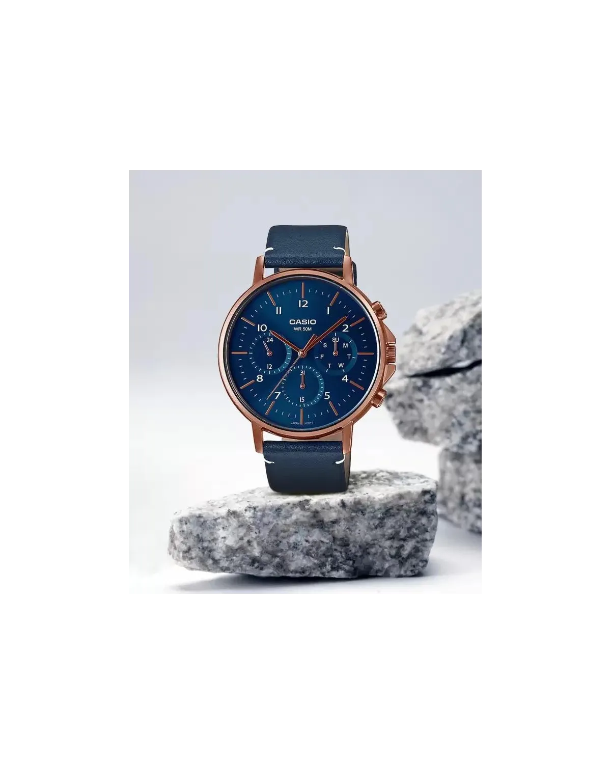 ZEGAREK MĘSKI CASIO MTP-E321RL-2A (zd190a) + BOX