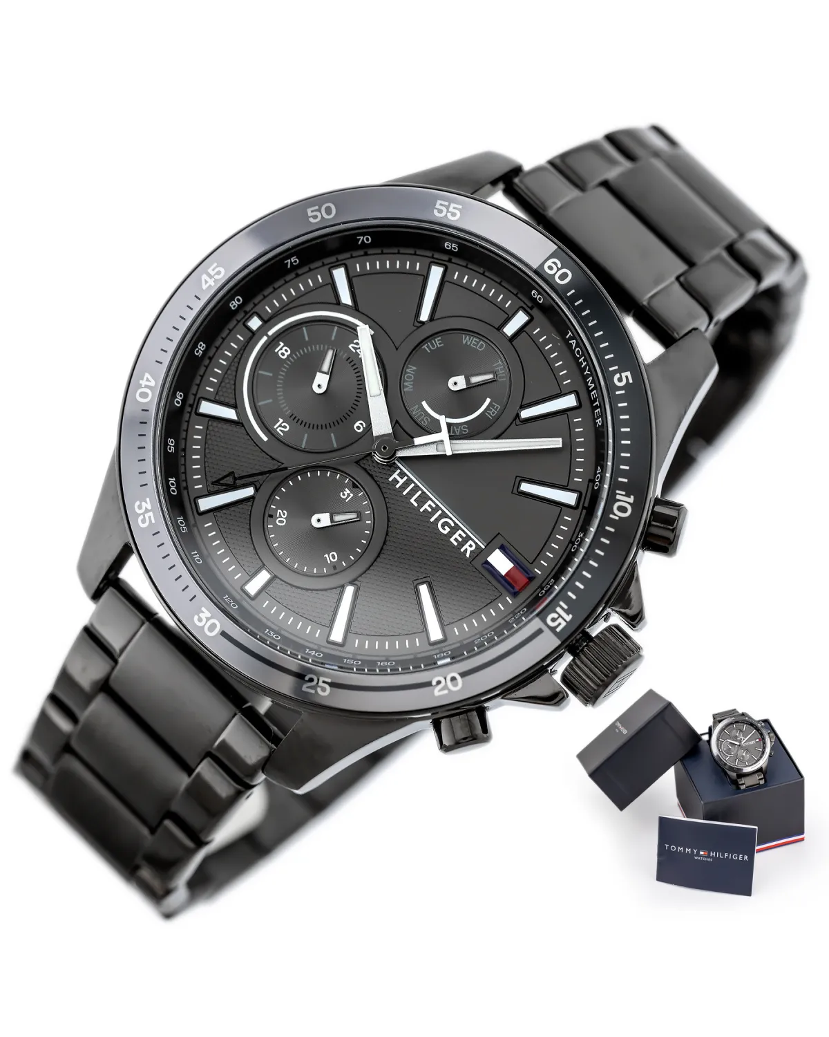 ZEGAREK MĘSKI TOMMY HILFIGER 1791719 BANK (zf022c)