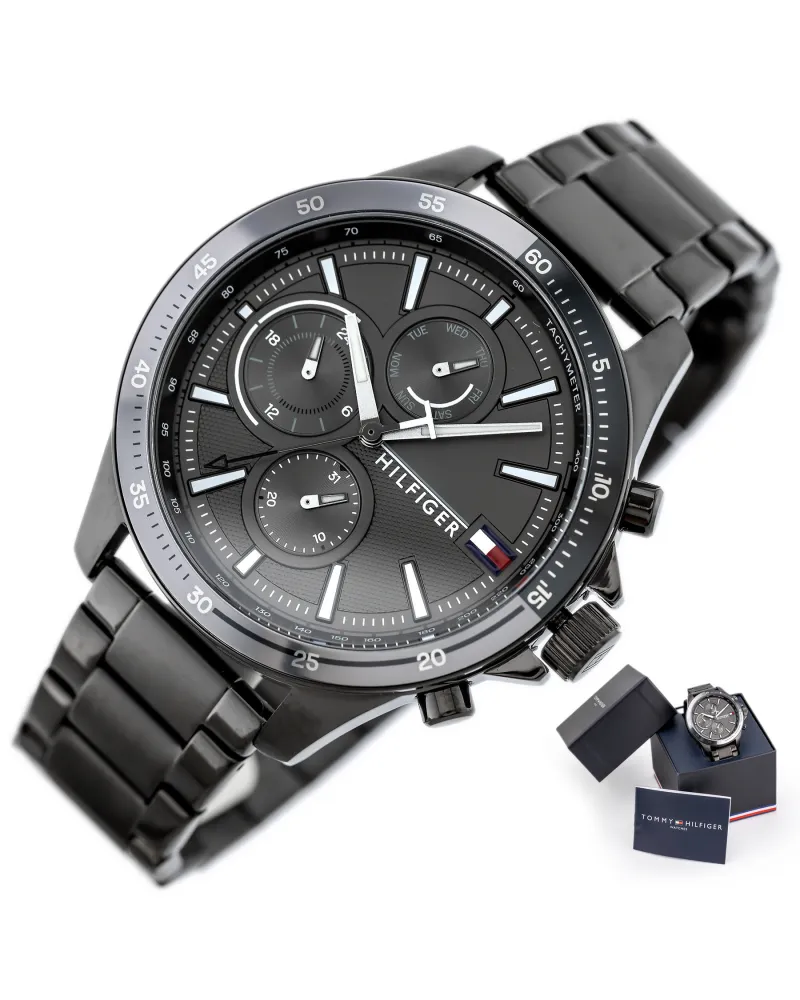 ZEGAREK MĘSKI TOMMY HILFIGER 1791719 BANK (zf022c)