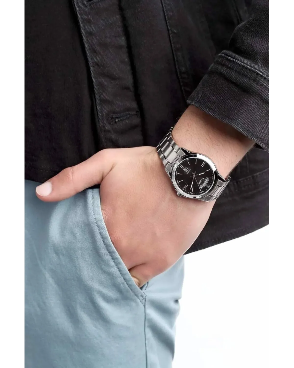 ZEGAREK MĘSKI CASIO MTP-1381D-1AVDF (zd076a) + BOX