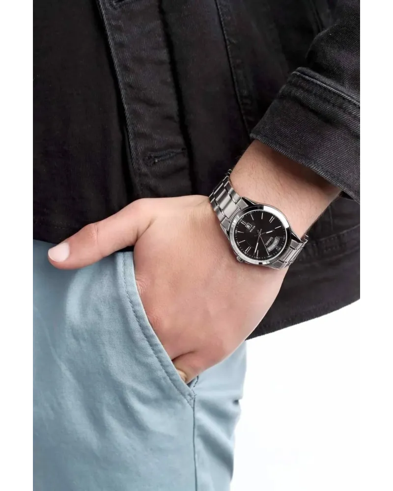 ZEGAREK MĘSKI CASIO MTP-1381D-1AVDF (zd076a) + BOX