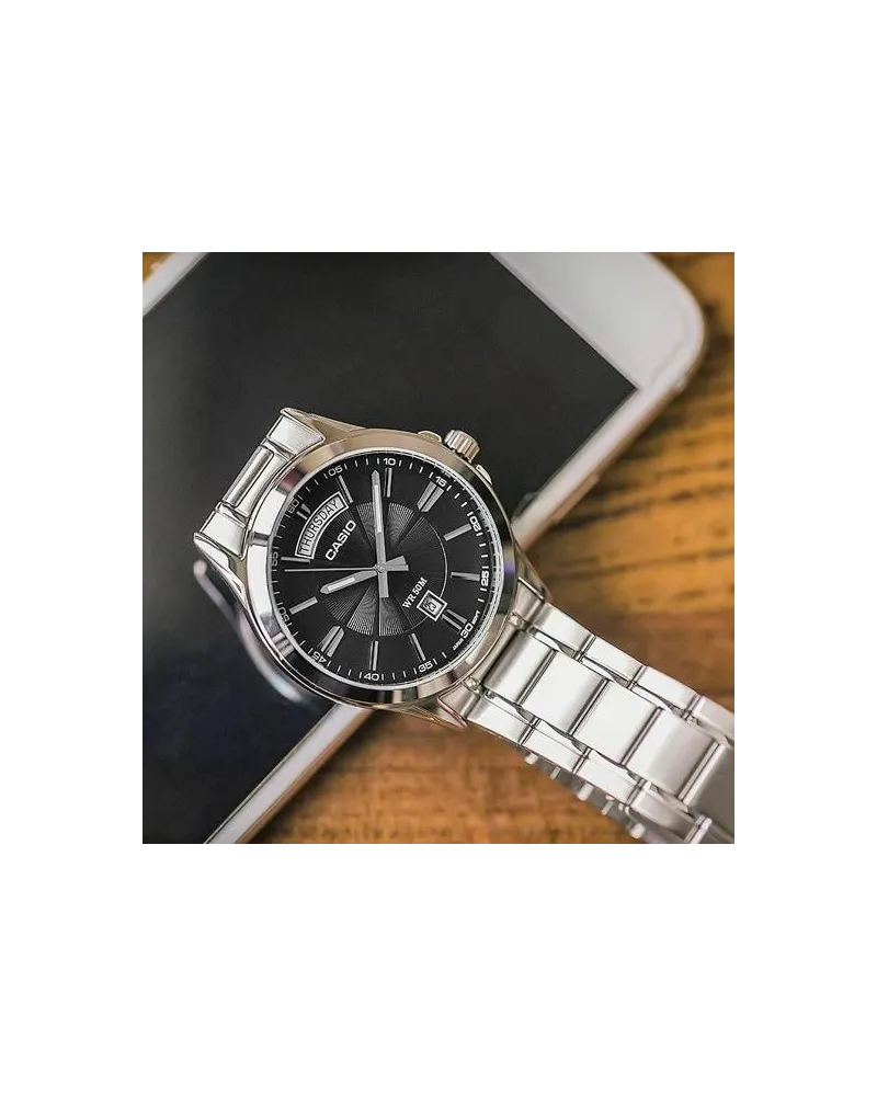 ZEGAREK MĘSKI CASIO MTP-1381D-1AVDF (zd076a) + BOX