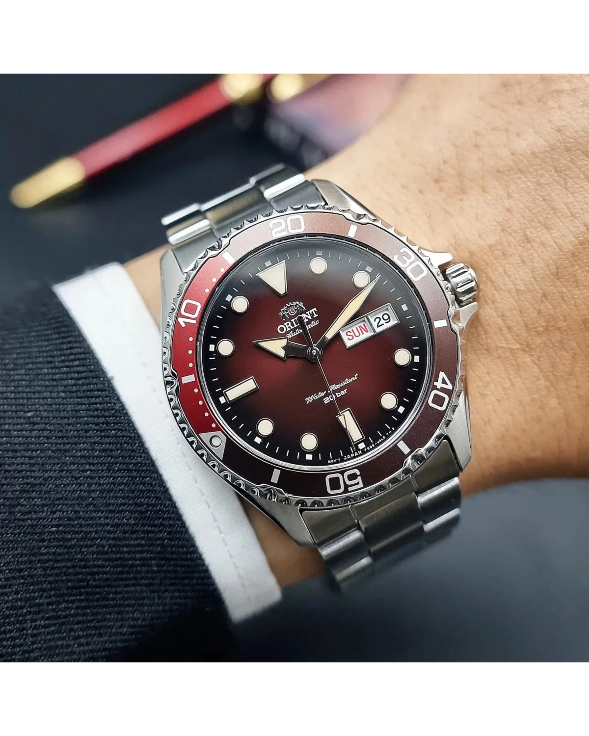 Zegarek Męski Orient RA-AA0814R19B + BOX