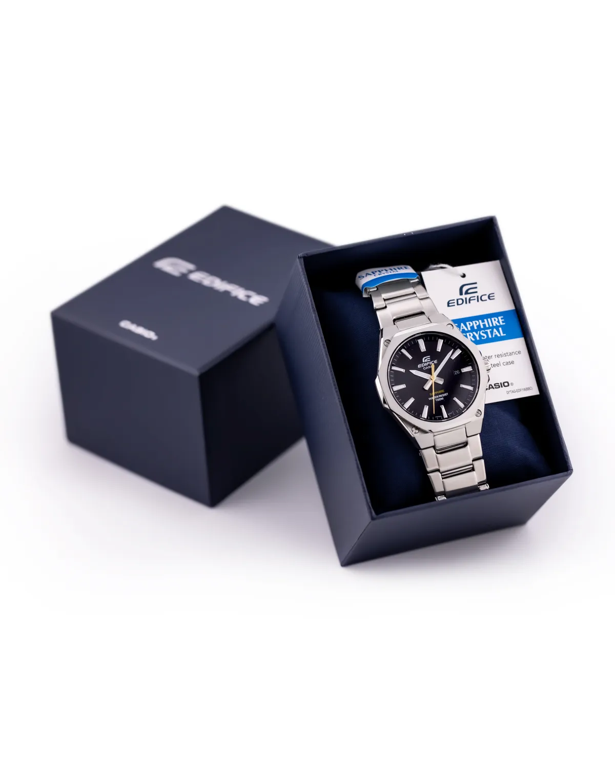 Zegarek Męski Casio EFR-S108D-1A Edifice Classic Sapphire + BOX