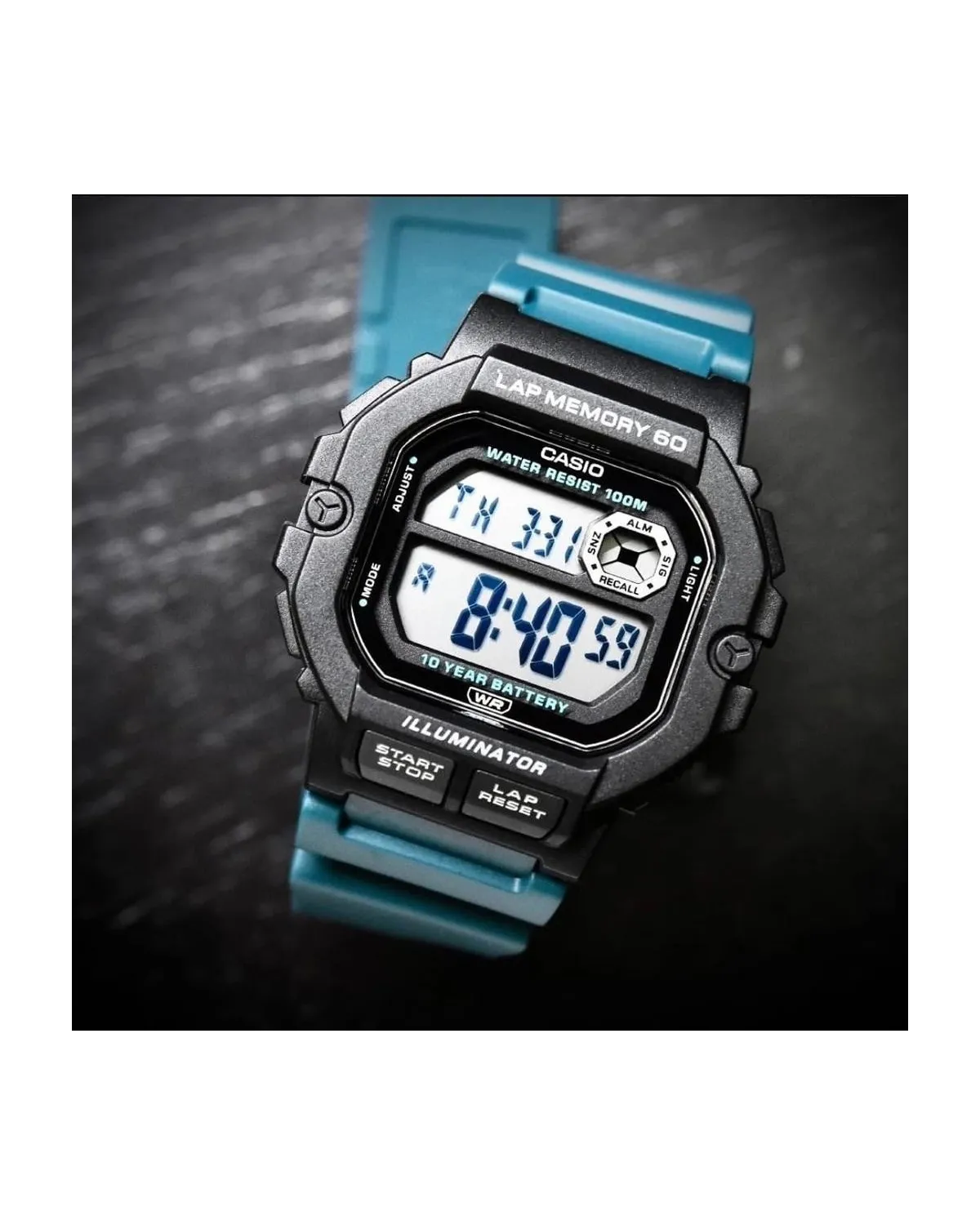 ZEGAREK MĘSKI CASIO Sports WS-1400H-3A + BOX (zd271c) ZEGAREK MĘSKI CASIO Sports WS-1400H-3A + BOX (zd271c)