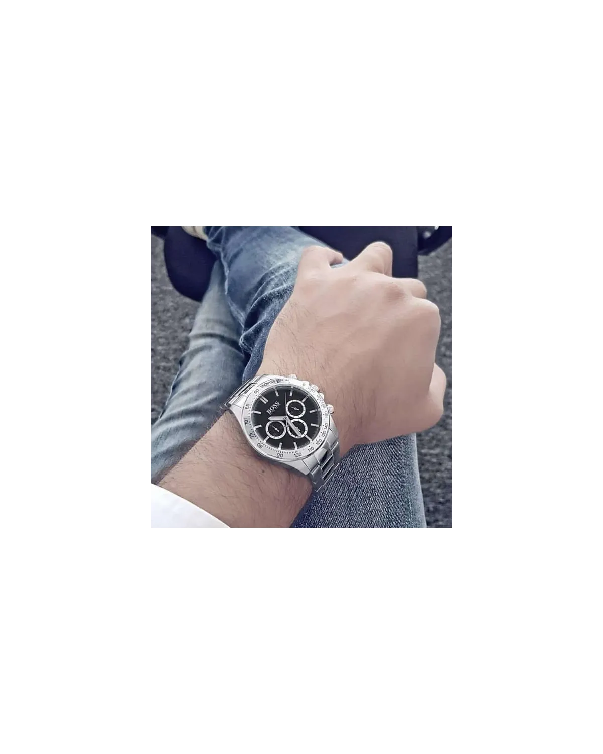 ZEGAREK MĘSKI HUGO BOSS 1512965 - IKON (zh008e) + BOX ZEGAREK MĘSKI HUGO BOSS 1512965 - IKON (zh008e) + BOX