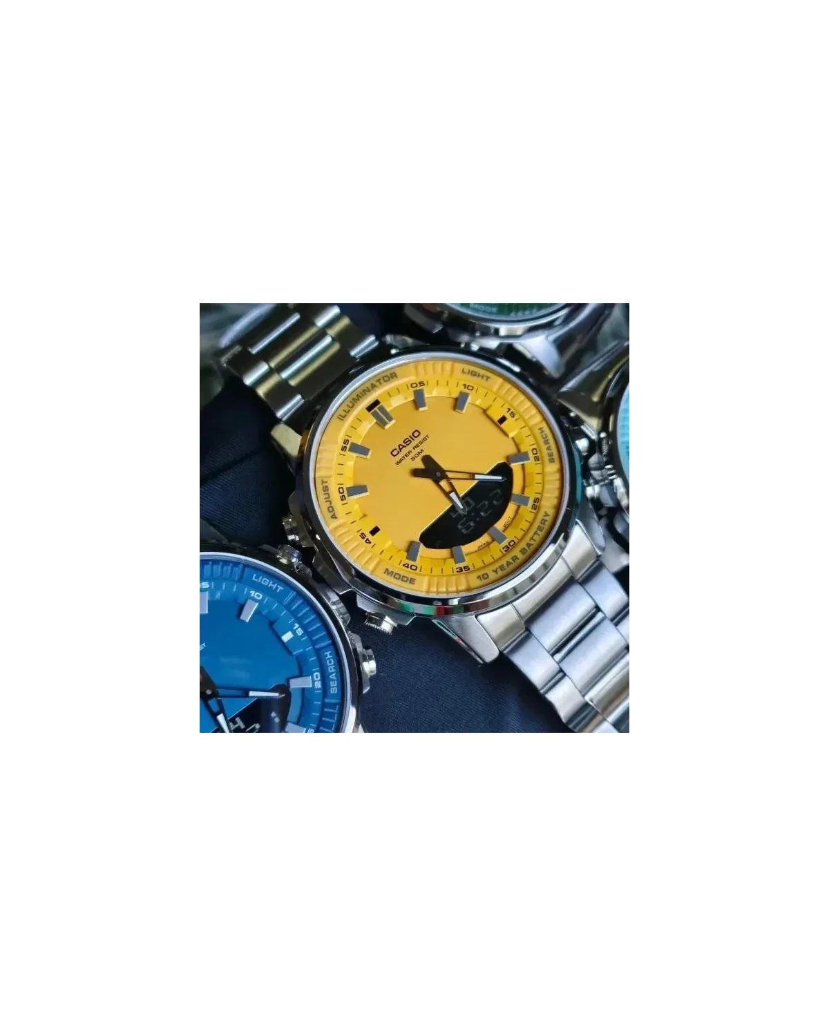 ZEGAREK MĘSKI CASIO AMW-880D-9A + BOX