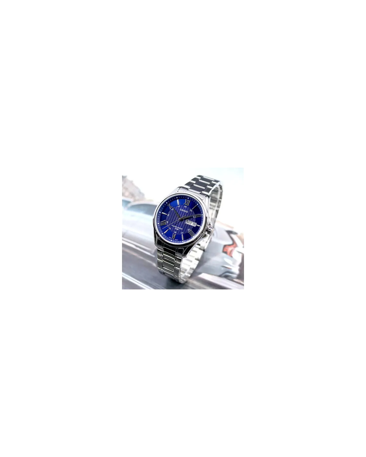 ZEGAREK MĘSKI CASIO MTP-1384D-2A + BOX