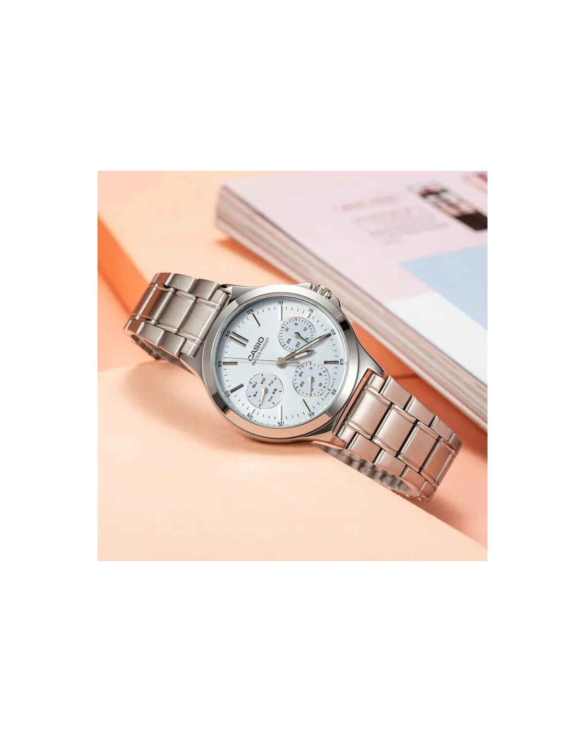 ZEGAREK DAMSKI CASIO LTP-V300D-2AUDF (zd566f) + BOX ZEGAREK DAMSKI CASIO LTP-V300D-2AUDF (zd566f) + BOX