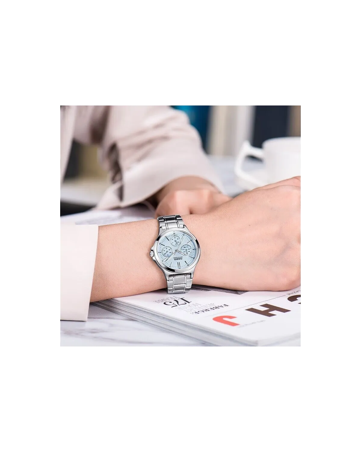 ZEGAREK DAMSKI CASIO LTP-V300D-2AUDF (zd566f) + BOX ZEGAREK DAMSKI CASIO LTP-V300D-2AUDF (zd566f) + BOX