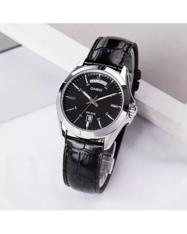 ZEGAREK MĘSKI CASIO MTP-1370L-1A (zd116b) + BOX