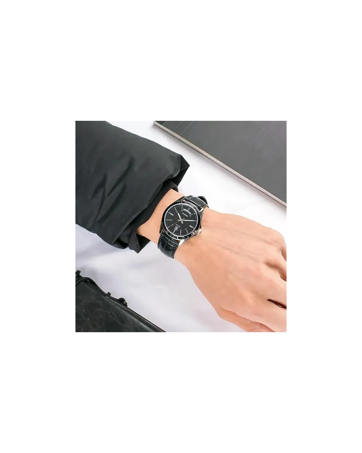 ZEGAREK MĘSKI CASIO MTP-1370L-1A (zd116b) + BOX