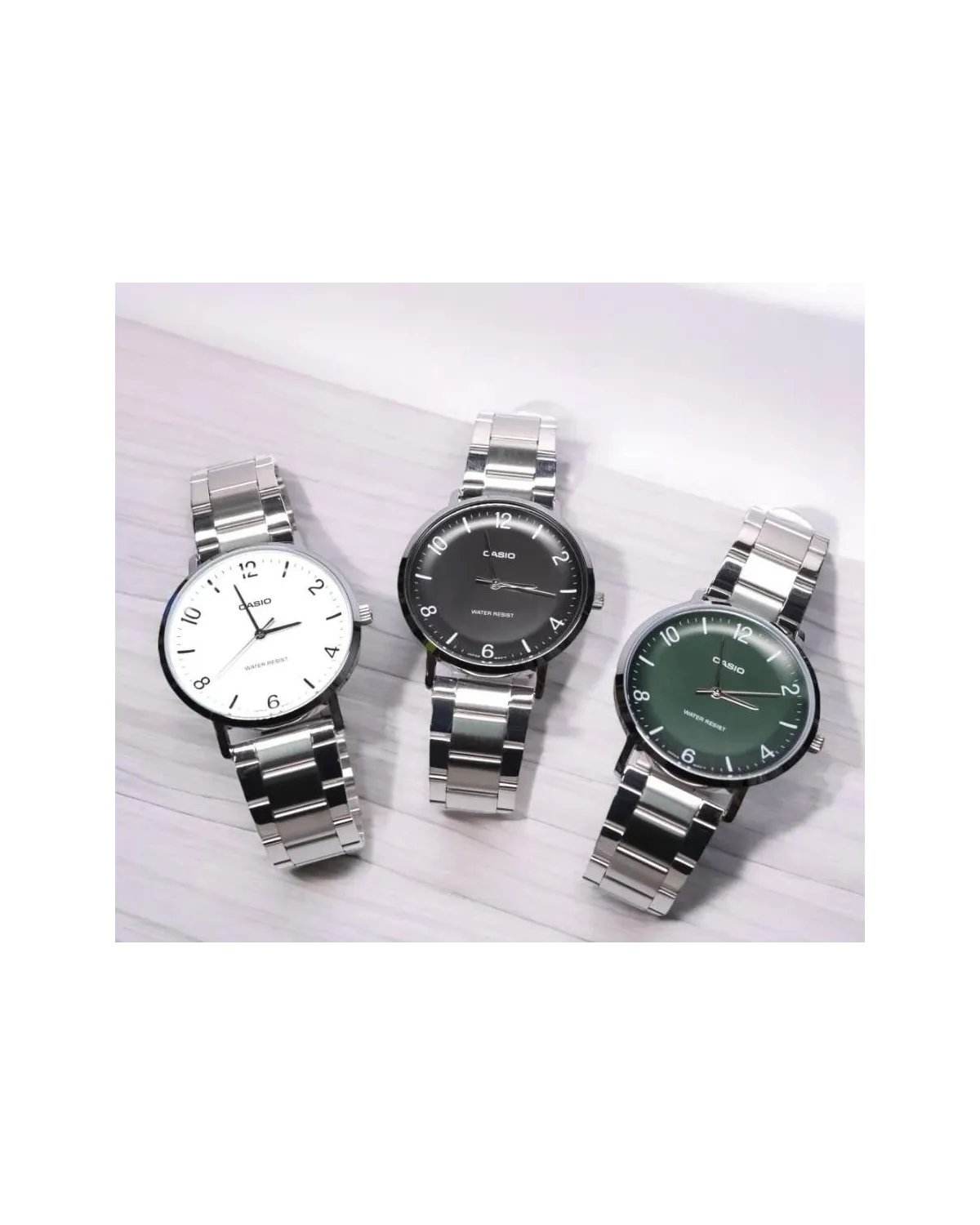 ZEGAREK MĘSKI CASIO  MTP-VT03D-1B + BOX