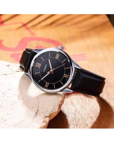 ZEGAREK MĘSKI CASIO MTP-V005L-1B5 +  BOX (zd225b)