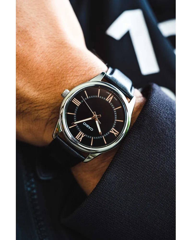 ZEGAREK MĘSKI CASIO MTP-V005L-1B5 +  BOX (zd225b)