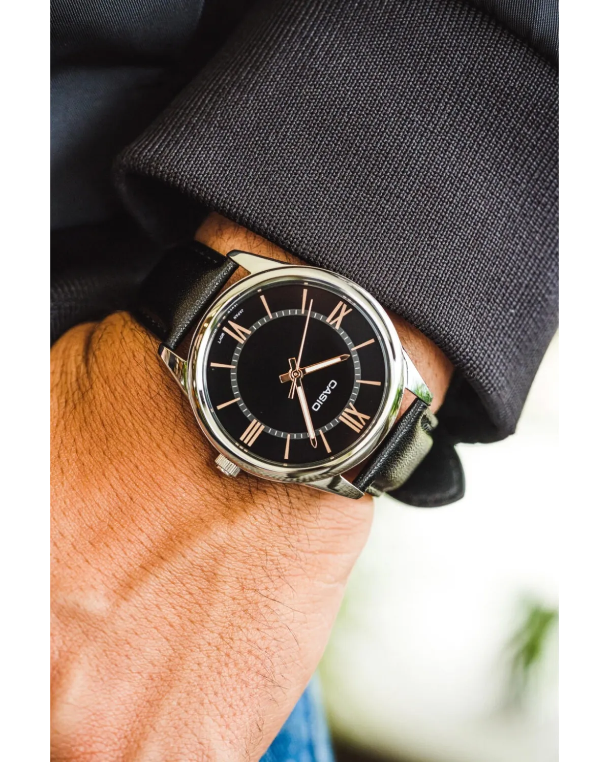 ZEGAREK MĘSKI CASIO MTP-V005L-1B5 +  BOX (zd225b)
