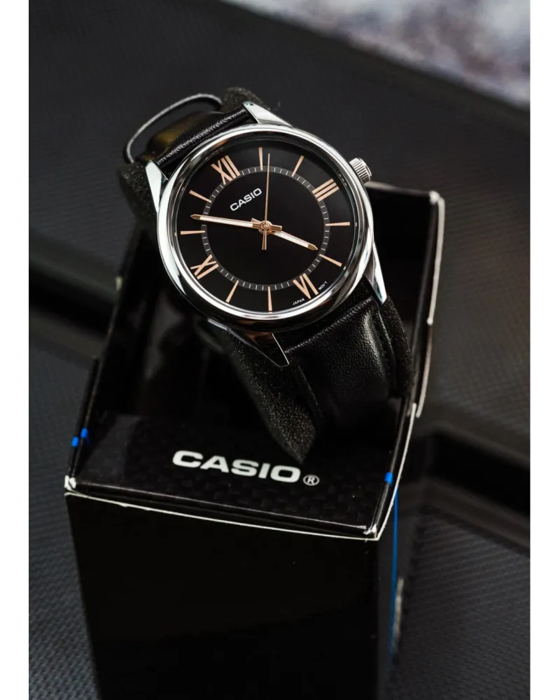 ZEGAREK MĘSKI CASIO MTP-V005L-1B5 +  BOX (zd225b)