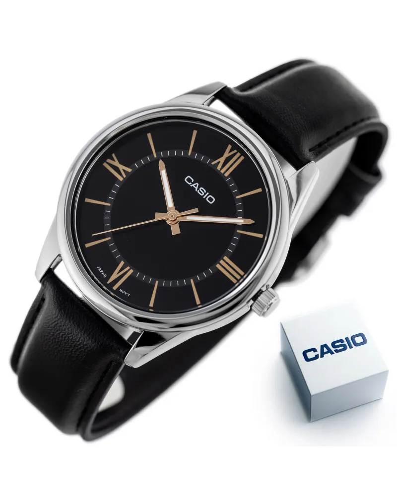 ZEGAREK MĘSKI CASIO MTP-V005L-1B5 +  BOX (zd225b)