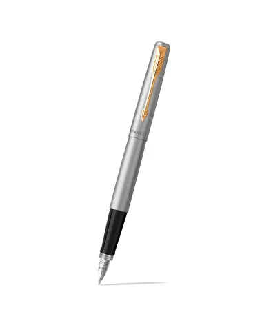 Długopis + Pióro Wieczne Parker Jotter Stalowe GT (1953182/1) Długopis + Pióro Wieczne Parker Jotter Stalowe GT (1953182/1)