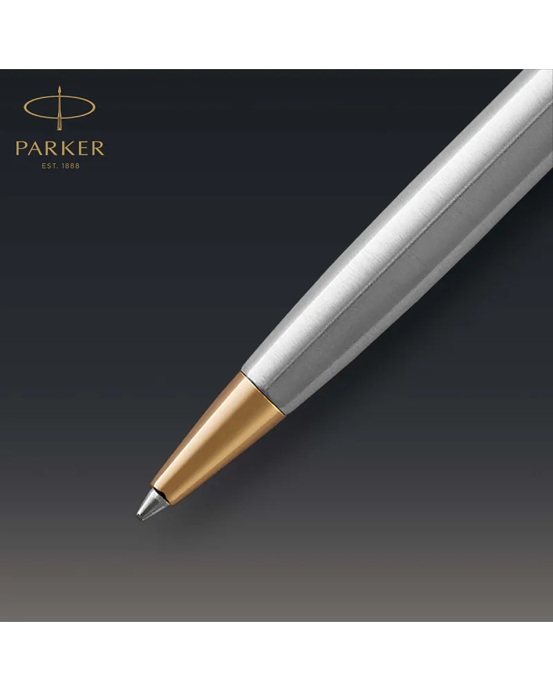Długopis + Pi&oacute;ro Parker Sonnet Stalowy GT (1931507/1)