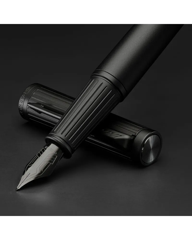 Długopis + Pi&oacute;ro Parker Ingenuity Achromatic Czarne (2182016/1)