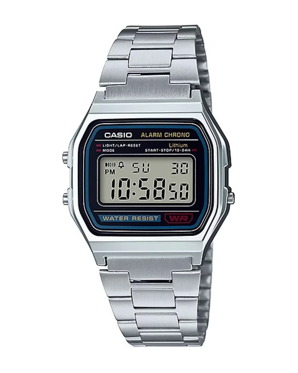 ZEGAREK MĘSKI CASIO A158WA-1D VINTAGE RETRO + BOX