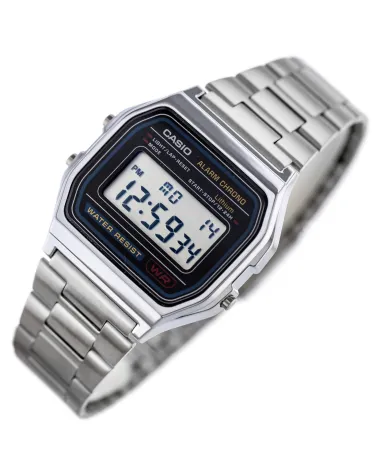 ZEGAREK MĘSKI CASIO A158WA-1D VINTAGE RETRO + BOX