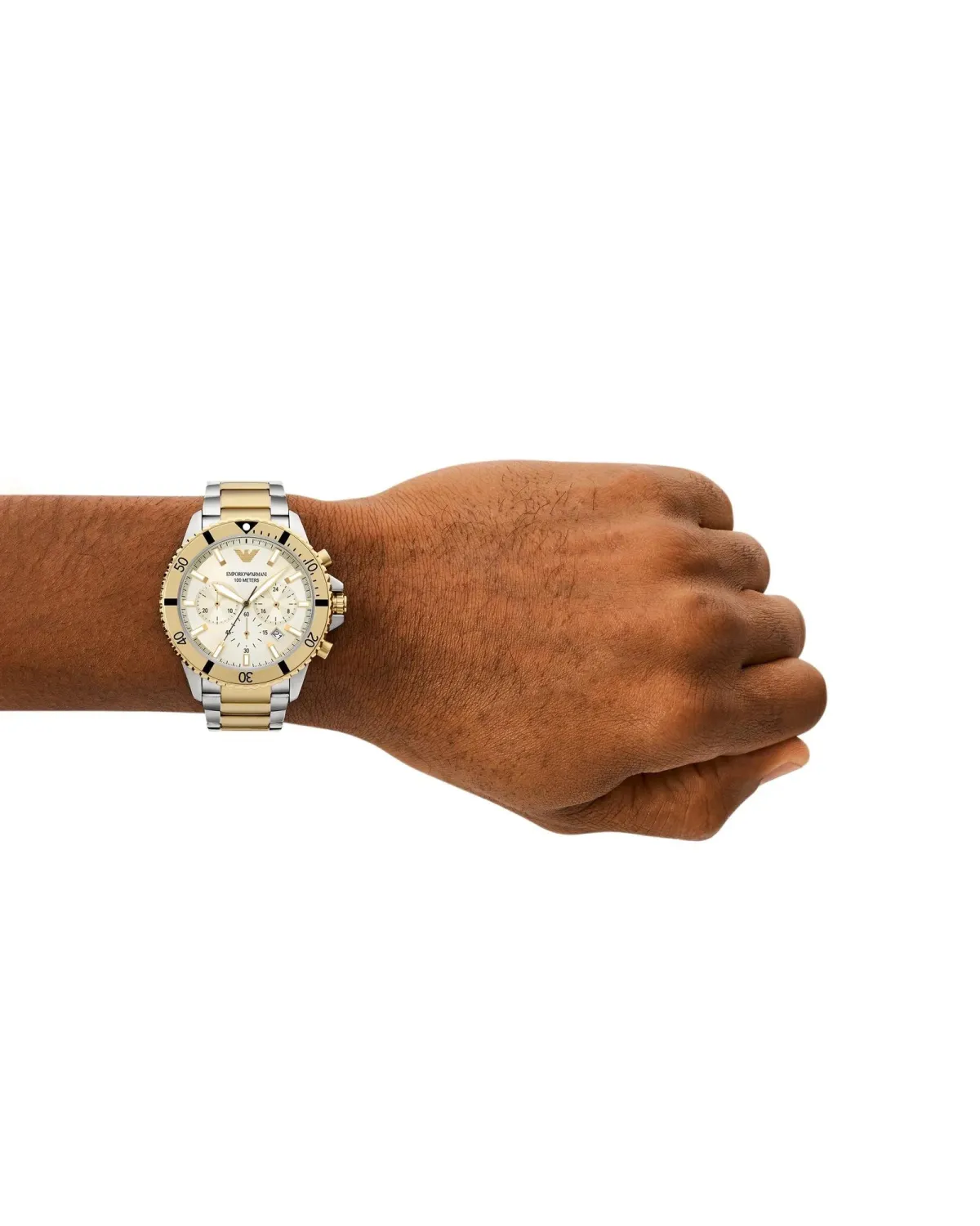 ZEGAREK MĘSKI EMPORIO ARMANI AR11606 Two-Tone Chronograph + BOX