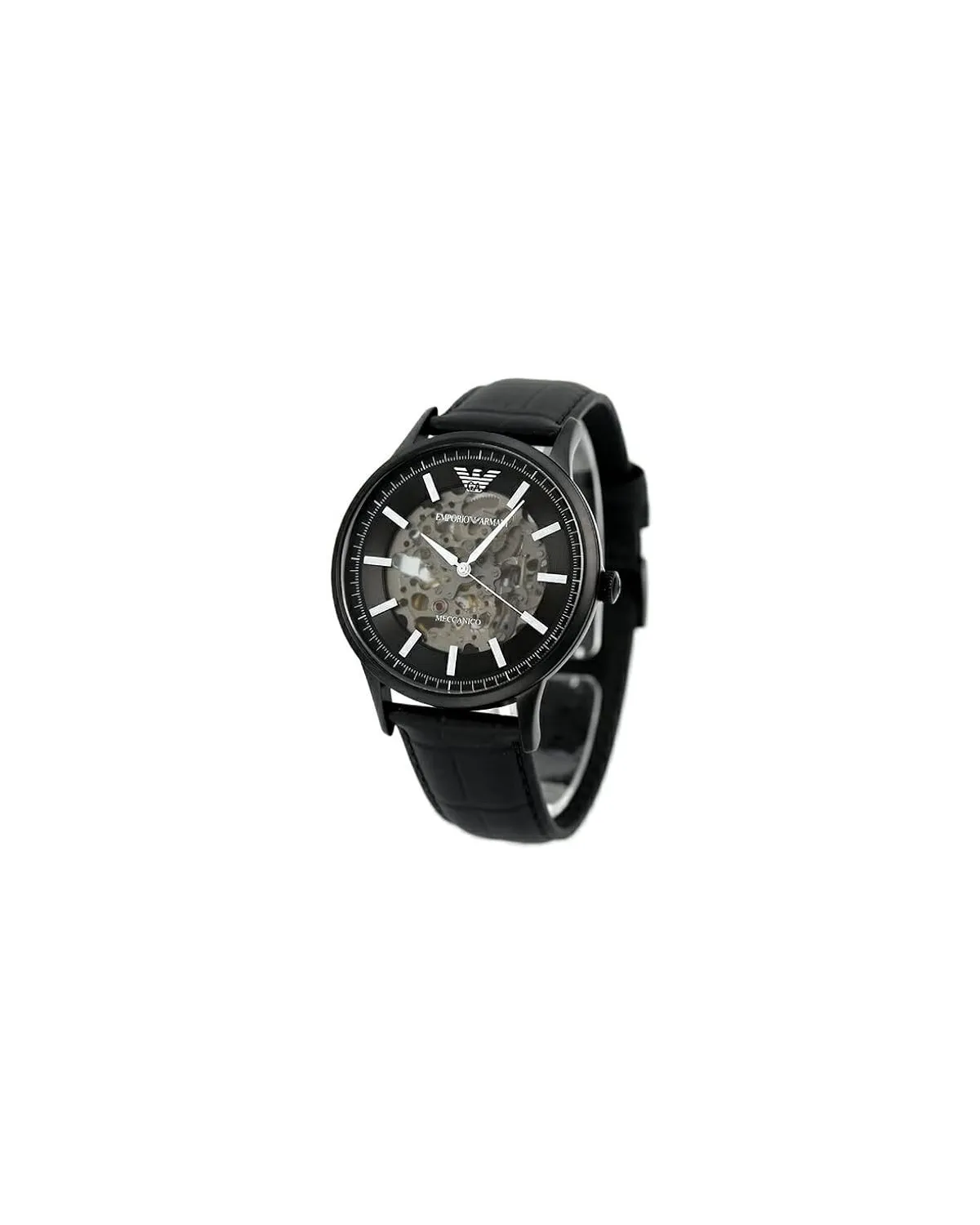Zegarek męski EMPORIO ARMANI SKELETON AUTOMATIC AR60042 (zi055c)
