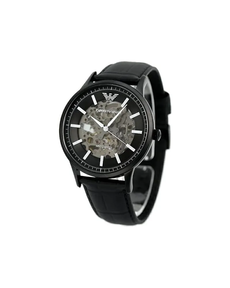 Zegarek męski EMPORIO ARMANI SKELETON AUTOMATIC AR60042 (zi055c)