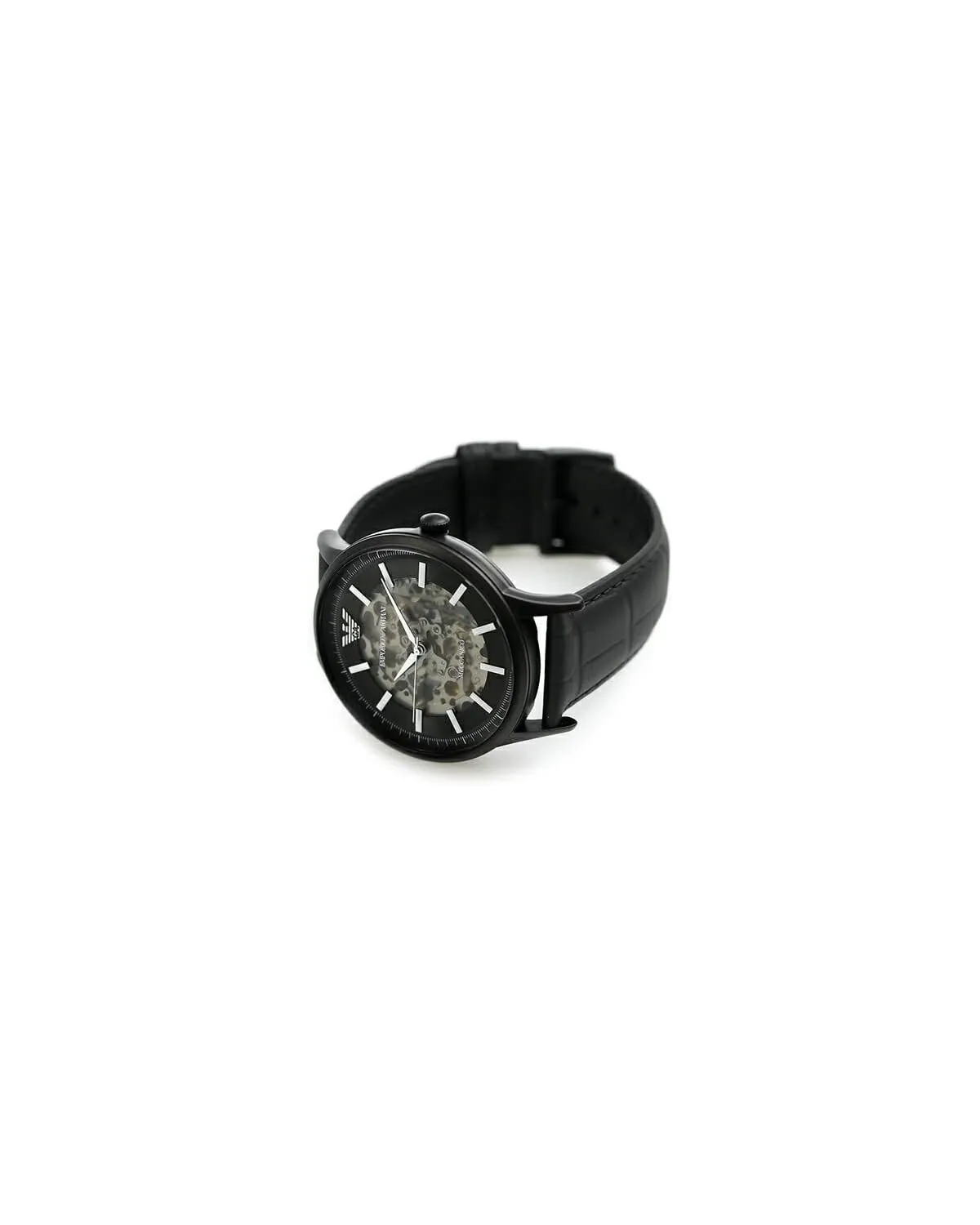 Zegarek męski EMPORIO ARMANI SKELETON AUTOMATIC AR60042 (zi055c)