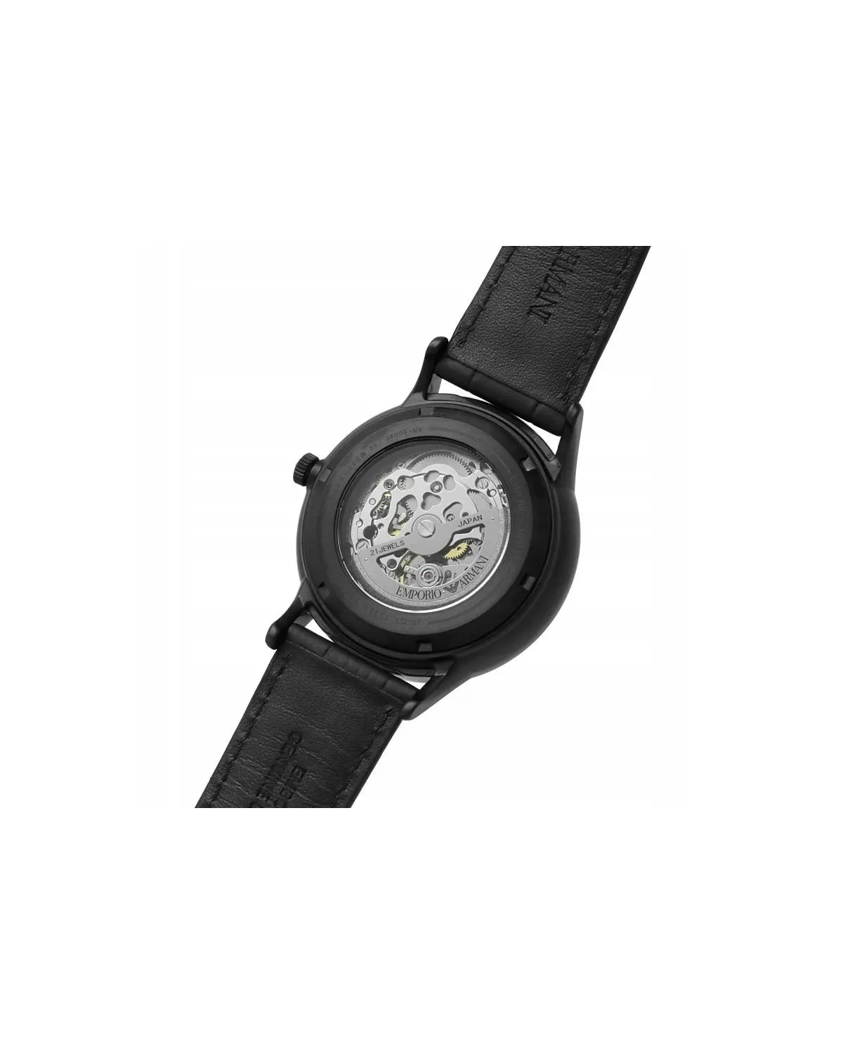 Zegarek męski EMPORIO ARMANI SKELETON AUTOMATIC AR60042 (zi055c)