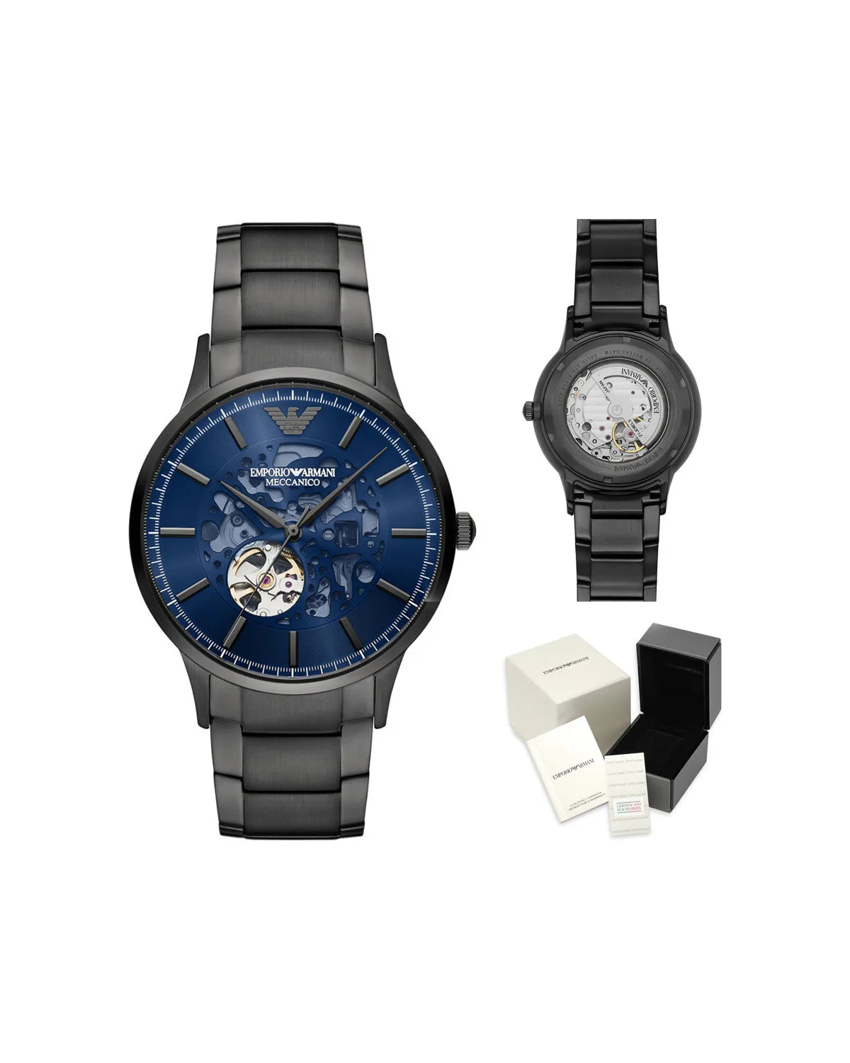Zegarek męski EMPORIO ARMANI RENATO AUTOMATIC AR60056 (zi058b) Zegarek męski EMPORIO ARMANI RENATO AUTOMATIC AR60056 (zi058b)