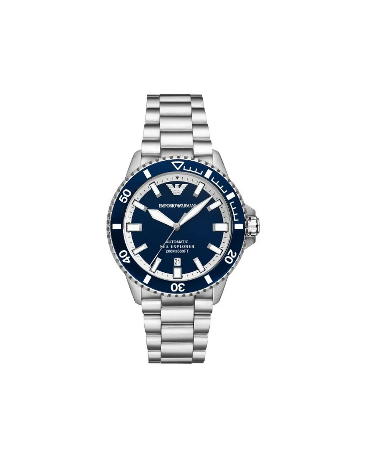 ZEGAREK MĘSKI EMPORIO ARMANI AR60079 Sea Explorer AUTOMATIC (zi110a) + BOX