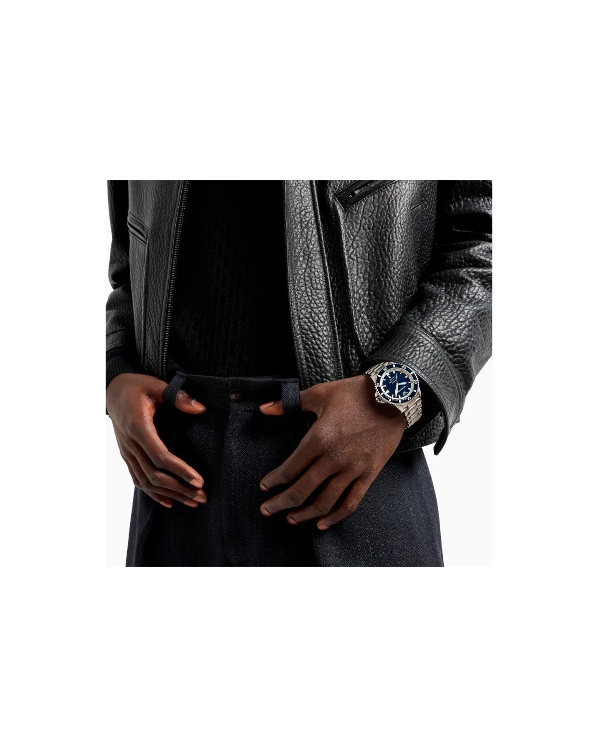 ZEGAREK MĘSKI EMPORIO ARMANI AR60079 Sea Explorer AUTOMATIC (zi110a) + BOX