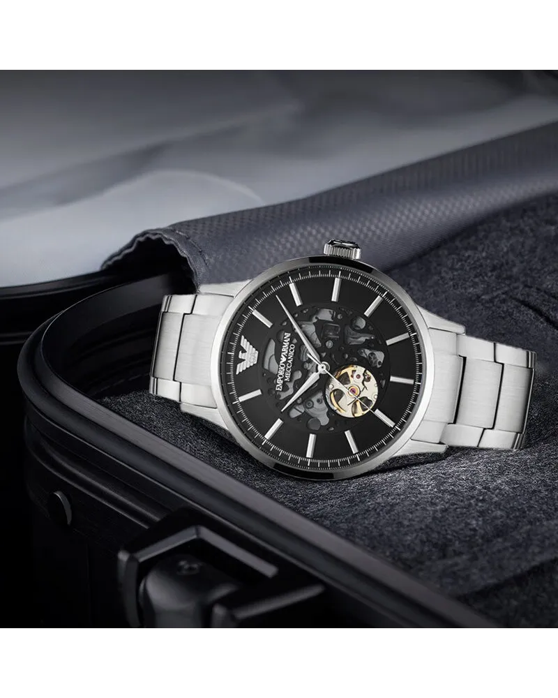 Zegarek męski EMPORIO ARMANI RENATO AUTOMATIC AR60055 (zi058a)) Zegarek męski EMPORIO ARMANI RENATO AUTOMATIC AR60055 (zi058a))