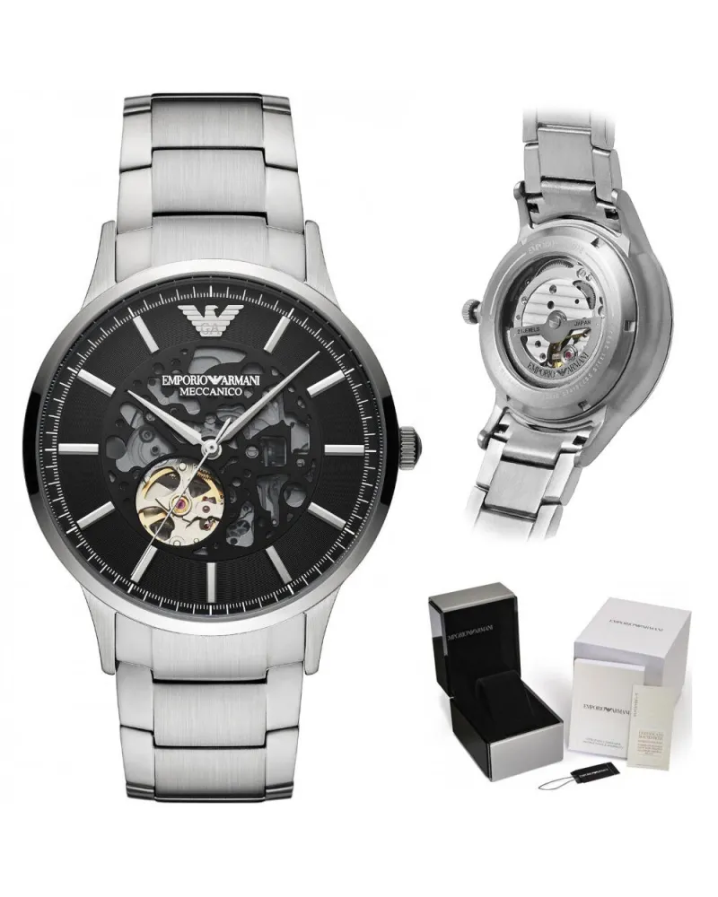 Zegarek męski EMPORIO ARMANI RENATO AUTOMATIC AR60055 (zi058a)) Zegarek męski EMPORIO ARMANI RENATO AUTOMATIC AR60055 (zi058a))