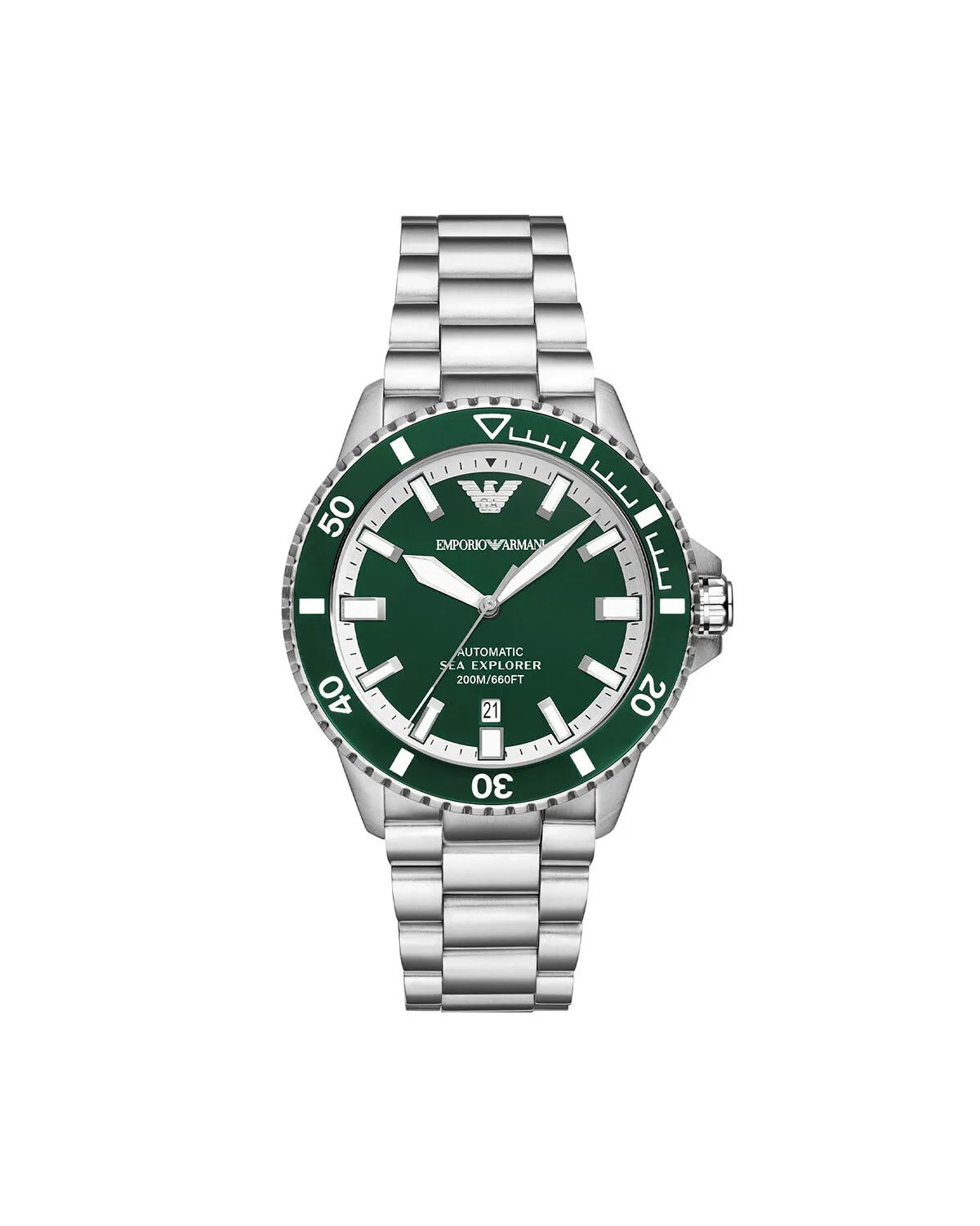 ZEGAREK MĘSKI EMPORIO ARMANI AR60080 Sea Explorer AUTOMATIC (zi110b) + BOX