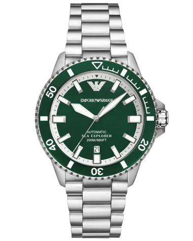 ZEGAREK MĘSKI EMPORIO ARMANI AR60080 Sea Explorer AUTOMATIC (zi110b) + BOX