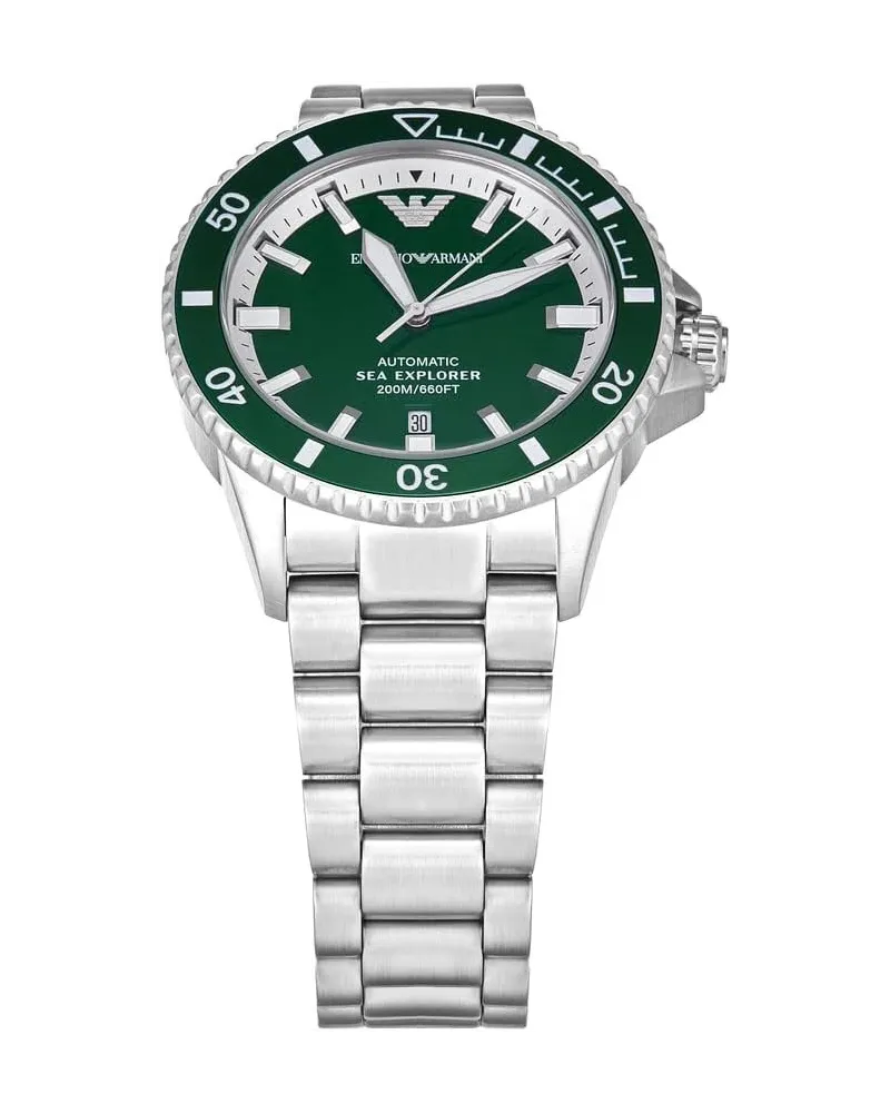 ZEGAREK MĘSKI EMPORIO ARMANI AR60080 Sea Explorer AUTOMATIC (zi110b) + BOX