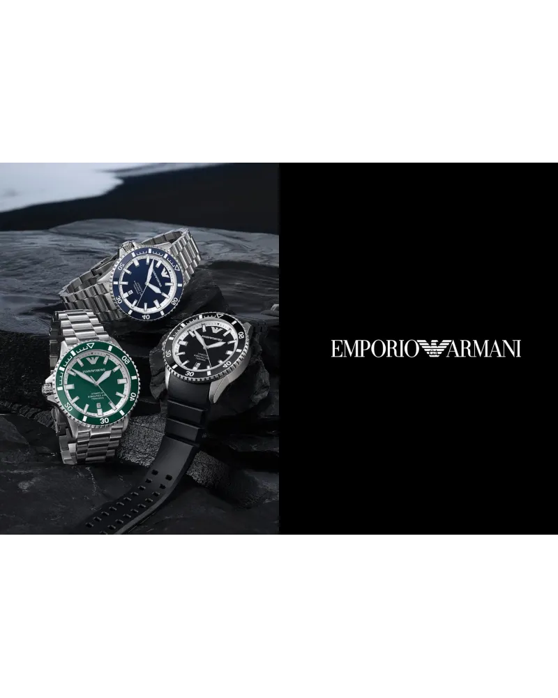 ZEGAREK MĘSKI EMPORIO ARMANI AR60080 Sea Explorer AUTOMATIC (zi110b) + BOX