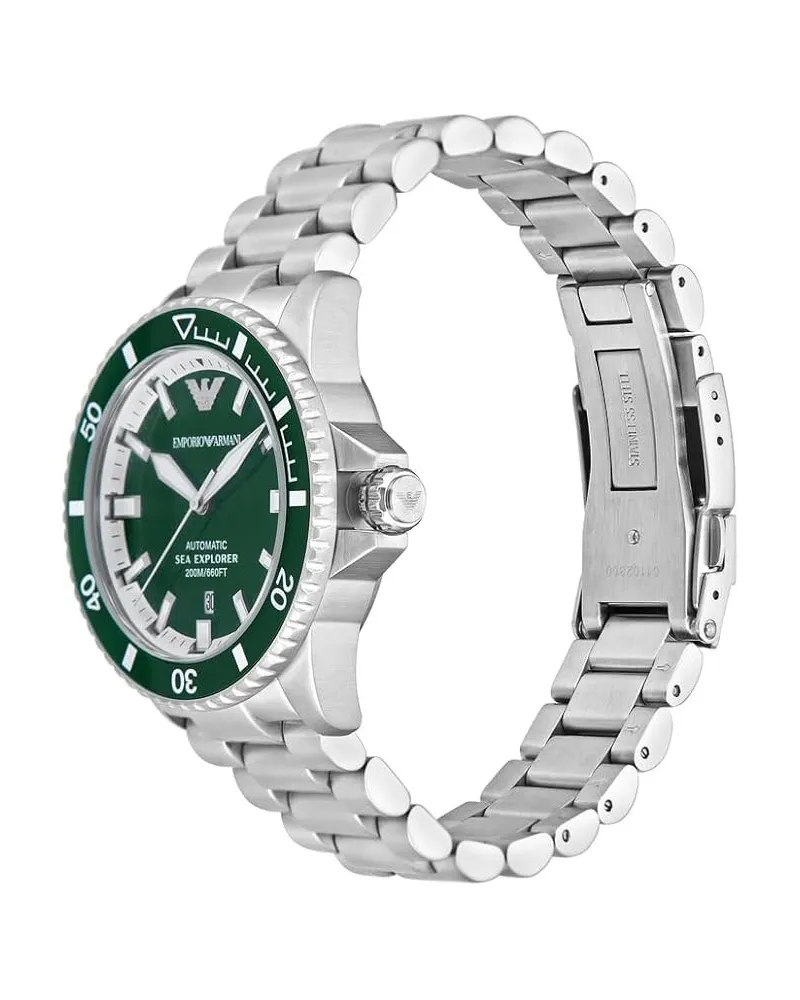 ZEGAREK MĘSKI EMPORIO ARMANI AR60080 Sea Explorer AUTOMATIC (zi110b) + BOX