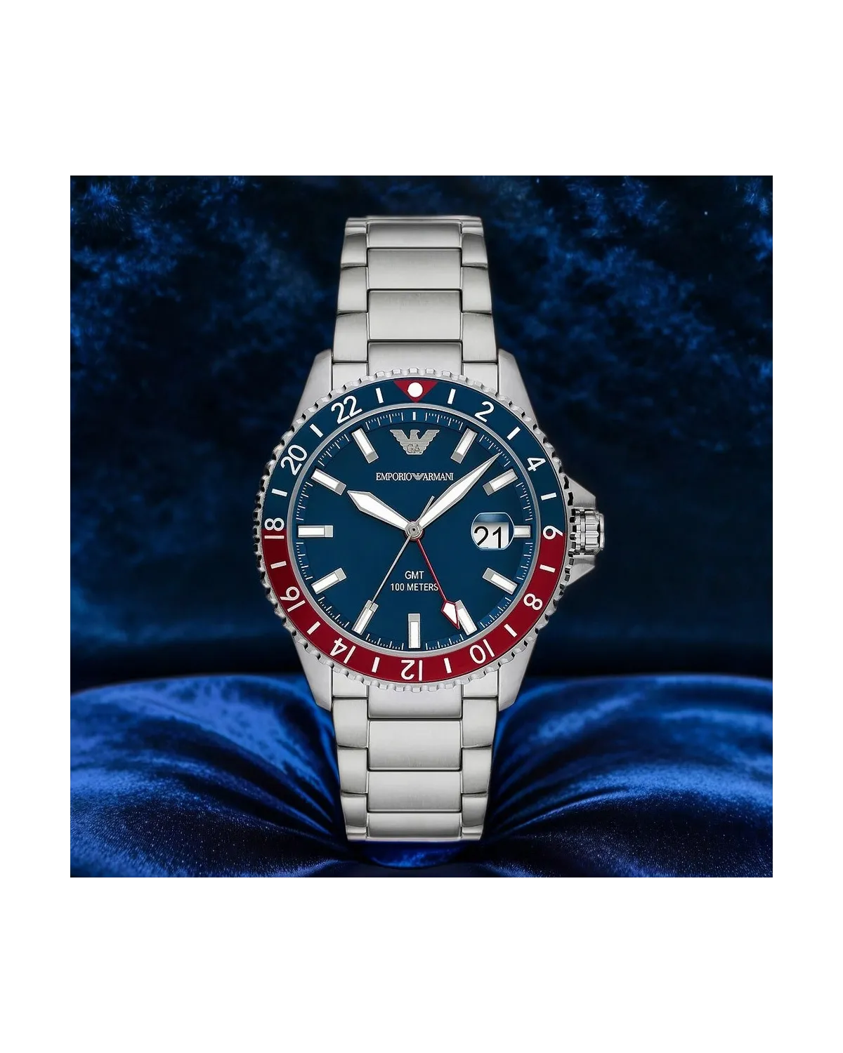 ZEGAREK MĘSKI EMPORIO ARMANI AR11590 - Diver GMT (zi112b) ZEGAREK MĘSKI EMPORIO ARMANI AR11590 - Diver GMT (zi112b)