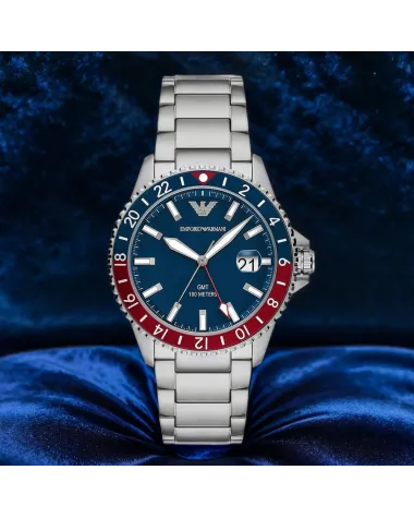 ZEGAREK MĘSKI EMPORIO ARMANI AR11590 - Diver GMT (zi112b) ZEGAREK MĘSKI EMPORIO ARMANI AR11590 - Diver GMT (zi112b)
