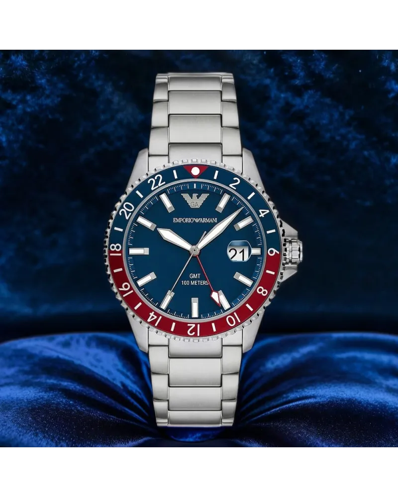 ZEGAREK MĘSKI EMPORIO ARMANI AR11590 - Diver GMT (zi112b) ZEGAREK MĘSKI EMPORIO ARMANI AR11590 - Diver GMT (zi112b)