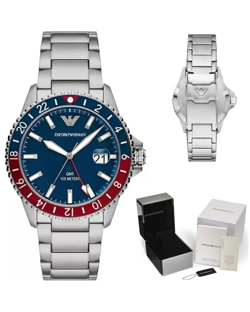 ZEGAREK MĘSKI EMPORIO ARMANI AR11590 - Diver GMT (zi112b) ZEGAREK MĘSKI EMPORIO ARMANI AR11590 - Diver GMT (zi112b)