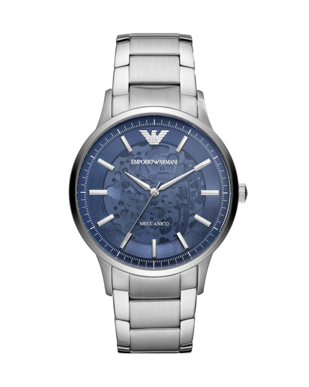 Zegarek męski EMPORIO ARMANI SKELETON AUTOMATIC AR60037 (zi054a)