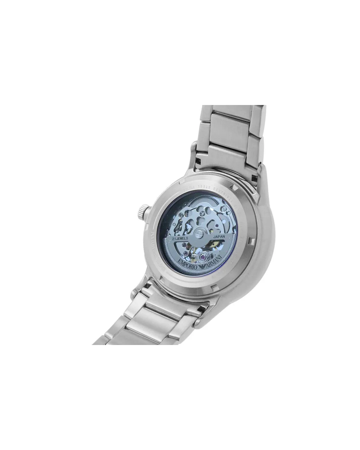 Zegarek męski EMPORIO ARMANI SKELETON AUTOMATIC AR60037 (zi054a)